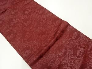 有栖川模様織出し袋帯